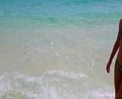 Lita Phoenix begins Thailand adventures. Join my new twitter to see more! from as aventuras de lizzie na praia de nudismo