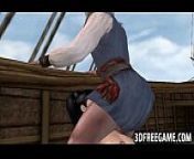 Old man pirate is face fucking his 3d deck hand sluts from 3d cartoon pron old man seduce big boobs