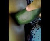 Cunha safada com pepino from bhabhi with cucumber