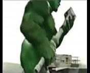 The Incredible Hulk With The Incredible ASS from godzilla x kong the new empire 2024 hd mp4