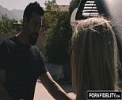 PORNFIDELITY Hot Blonde Riley Reyes Ass Fucked Hard from 1 kill one piece of clothing off