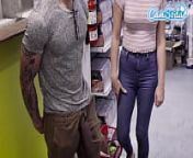 Big Black Cock Public Blowjob In Grocery BBC from black cock big