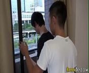 Japanese twink gives head from gay teens hd