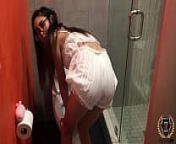 Hot Babe Eva Yi Takes Rome Major's Big Hard Cock In The Bathroom! from gf hot rome