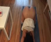 Asian gf sucks and fucks in short skirt from marling yoga xxx upskirt