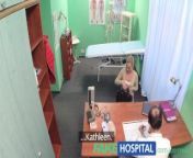 FakeHospital Hot blonde loves the doctors muscles and smooth talking charm from tanggaile xxxin hospital naes s