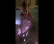 Mom gives step son a secret handjob in hot tub naked before dad home from hot tub mom