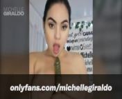 Blowjob Simulation! Michelle Giraldo - FULL VIDEO ONLYFANS! from ttl michelle romanis