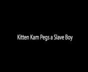 Watch Kitten Kam Peg her Slave Boy! Full Video available for Download! from download video melayu pancut dalam