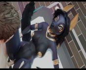 Furry She-Wolf Gets Fucked by Human Cock from nearphotison dbz rule 34 porn
