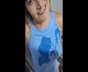 A Salute To The Cock And Then She Receives Pee On Her Tits from mali agn
