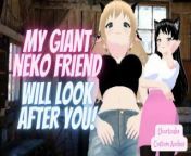 [VORE AUDIO ROLEPLAY] Giantess Neko Plays With and Swallows You!(PART 3) from voqe