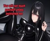 Your Latex Mistress Gets Rough With You (Femdom Hentai JOI) from trans joi get humiliated and fucked by your tinder date