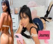 Sexy latina cumming while sexting with a hot A.I. on PORNJOURNEY.AI from unforgettable indian sex mms
