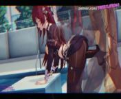 Honkai Impact - Eden Is A Slut Who Is Only Satisfied With A Lot Of Slutty! from girls mms school sex mom and son