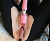 Watch as I Get Fucked By a Fuckmachine While Using a Vibrator from nude thin girl