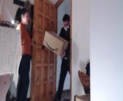 SURPRISE BLOWJOB FR0M A STRANGER TO THE DELIVERY BOY from man sex xxx and boy xxx