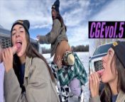 COMPLETE GIRLFRIEND EXPERIENCE vol.5 : Beautiful Latina BlowJob Snow Morning in Montana #1🇺🇸♥️🍀 from indian aunty making love with young guy mp4