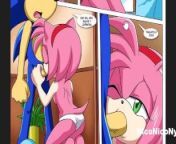 Until Sonic finally fucked a whore with big tits - Saturday Night Fun Comic from sonic x amy comic