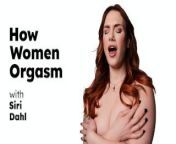 UP CLOSE - How Women Orgasm With The Amazing Siri Dahl! SOLO FEMALE MASTURBATION! FULL SCENE from heavy tattoo curvy tiger lilly enjoying maximo39s dick