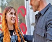 Johnny Sins - Picked up Redhead on Streets of Europe from delhi red street