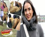 GERMAN SCOUT - Big Butt Saggy Tits Tattoo Girl LydiaMaus96 at Rough Casting Fuck from geneliyan xxxxxx 96