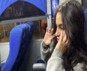 I suck an unknown passenger on a real bus and he cums in my mouth from nepali valu sex in bus park