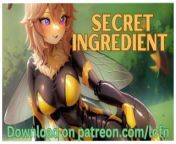 The Secret Ingredient: Bee Girl Erotic Audio Roleplay [Furry] [Honeyslut] [Monster Girl] [Femdom] from audio monster