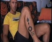 STRAIGHT BOY JERKING MUSCULAR TATTOOED TEEN WITH MUSCLED BODY THIGHS LEGS CALVES HAS A MASSIVE LOAD from mimi naked sex pics