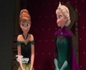 Princess Anna and lesbian sex with a big-breasted woman | disney princess from disney porn sex