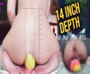 WOW My DEEP ANAL Stretching score Extreme from 14 के xxx फोटो