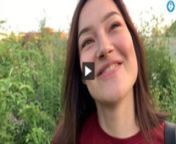 public outdoor blowjob with creampie from shy girl in the bushes - Olivia Moore from no air