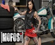 Mofos - Stunning Tattooed Babe Joanna Angel Fucked Hard & Squirts All Over from gwyneth palt
