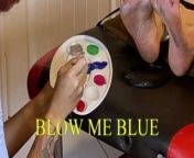 The Joy of Painting Feet with Barbra Ross! Find This Clip at C4S: 124743 from garbaa