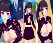 [Hentai Game Koikatsu! ]Have sex with Big tits Demon Slayer Kanao Tsuyuri.3DCG Erotic Anime Video. from 1girl 3dcg flat ch