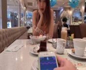 My friend makes me orgasm so hard in a cafe by using remote control toy - Lust 2 from myannarxxx