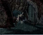 Skyrim porn! Dragon fucks a girl with his huge cock | PC Game from witcher porn game
