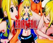 FAIRY TAIL NATSU AND LUCY HENTAI BOOBJOB AND CREAMPIE from fairy xxx
