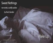 Sweet Nothings 8 -Wake Up (Intimate, gender netural, cuddly, SFW, comforting audio by Eve's Garden) from netur