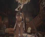 Resident Evil Village, Sexy Alcina Dimitrescu Booty from 8 ege xx