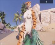 Wild Life Scaly Furry Porn Tiger With Dragon from tiger girl april porn
