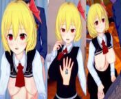 [Hentai Game Koikatsu! ]Have sex with Touhou Big tits Rumia. 3DCG Erotic Anime Video. from rumia