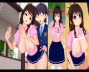 [Hentai Game Koikatsu! ]Have sex with Big tits To Love Ru Mikan Yuuki.3DCG Erotic Anime Video. from biqle ru video vk nude s