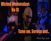 Wicked Wednesdays no 18 BDSM 101 Pt 5 Tame me, Service and Slave Submissives from domam