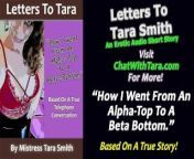 How I Went From An Alpha Top To A Beta Bottom Erotic Audio Story Based On Real Events by Tara Smith from female transformation story part tg tf gender bender