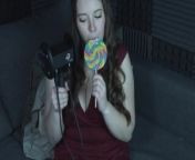 Sophie Green's Sucking and Ear Licking ASMR - Lollipop Sucking from maimy asmr lollipop sucking onlyfans video