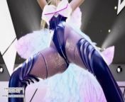 [MMD] CHUNG HA - PLAY KDA Ahri Sexy Kpop Dance League Of Legends Uncensored Hentai from ptvstar
