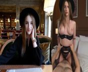 An Ex-Girlfriend Gave A Blowjob In A Restaurant And I Fucked Her Hard After Dinner - Anny Walker from logsoku young nudeka milenina sabitova