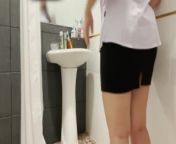 หุ่นอวบ นมใหญ่ กำลังดี โดนเย็ดในห้องน้ำ Asian big boobs sex in bathroom from ไทยโชว์นมในห้องน้ำ