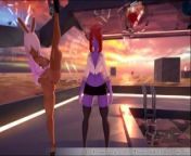 HotGlue [PornPlay Hentai Game] Ep.4 lesbian catgirl scissoring from daka klej sex banla